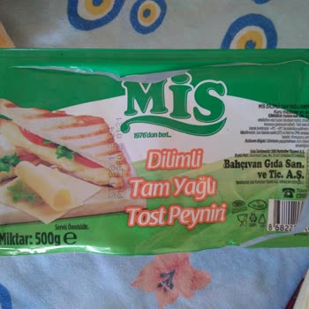 Mis Tost Peynirinden Yabancı Madde Çıktı