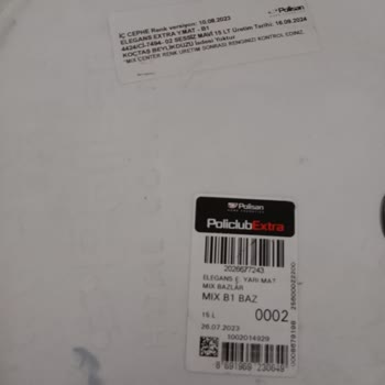 Polisan Elegans Katalog Daki Ton Farkları