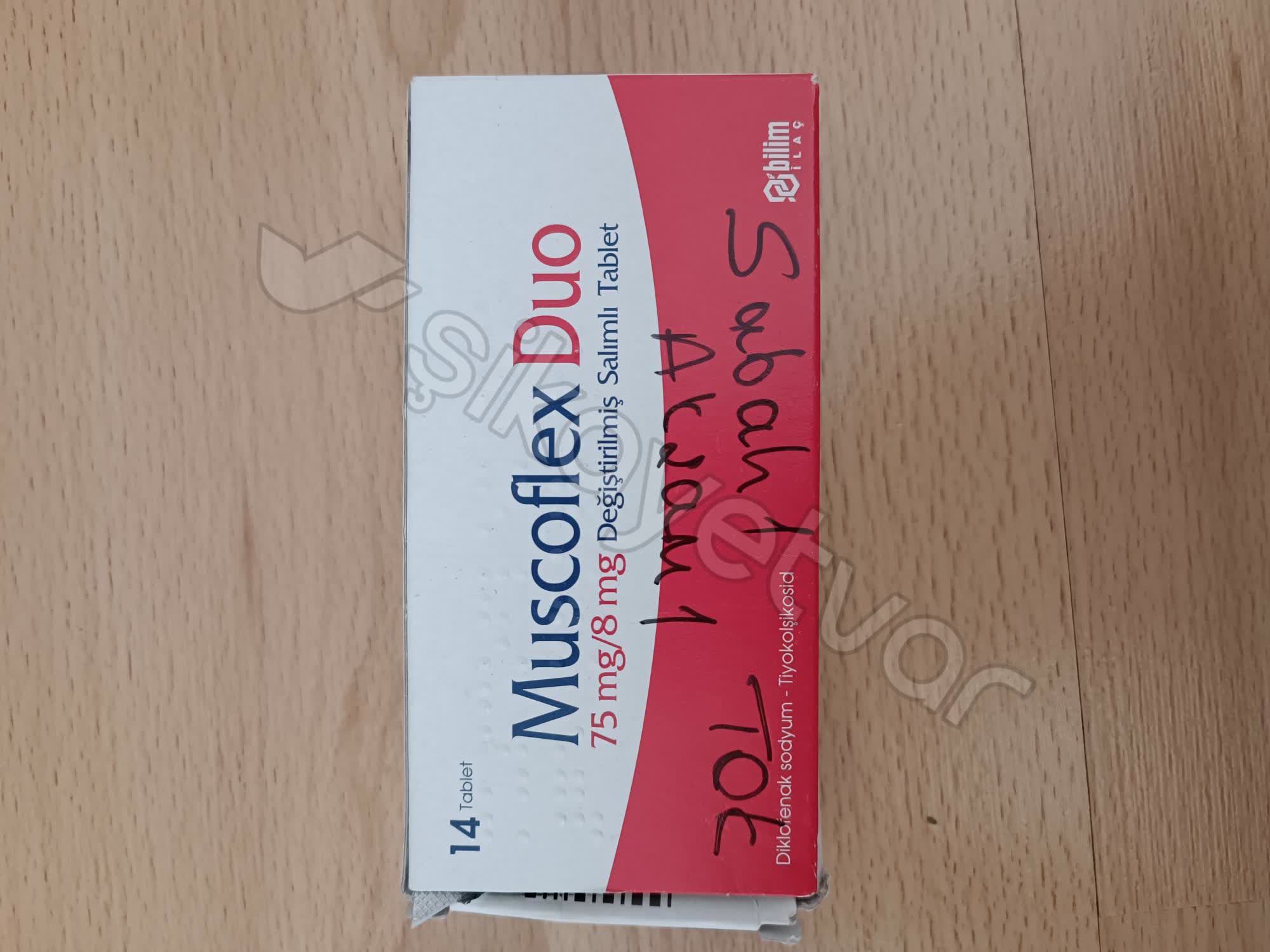 Muscoflex Duo 75 Mg/8 Mg ( Bilim İlaç) - Şikayetvar