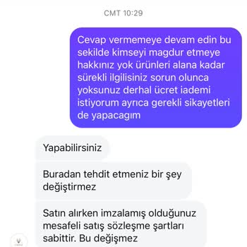 Garage Steel Ürün Teslimatı Ve İade Sürecinde Yaşanan Sorunlar