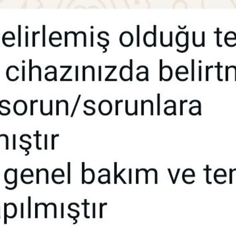 Ouno Service Ouno Cihazlara Bakmıyor
