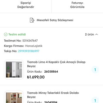A101 Ekstra Horoz Lojistik Tiamob Teslimatı Yapmıyor