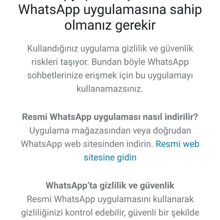 WhatsApp Mağdur Ediyor