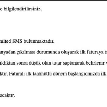 Vodafone Red Lite Tarifesinde İnternet Hızı Sınırlaması ve Yanıltıcı Bilgilendirme