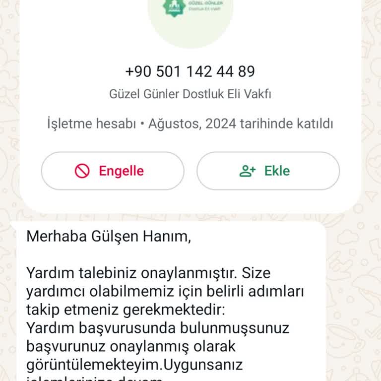Burs Vaadiyle Dolandırıcılık Bilgilerimin Alınması