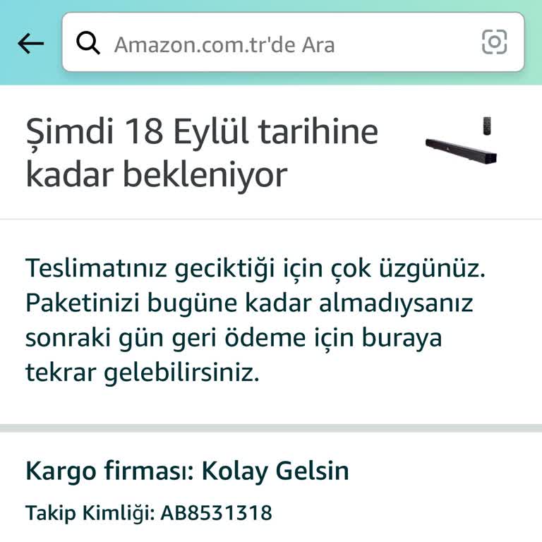 Amazon Kargoları Başka İllere Gönderiyor
