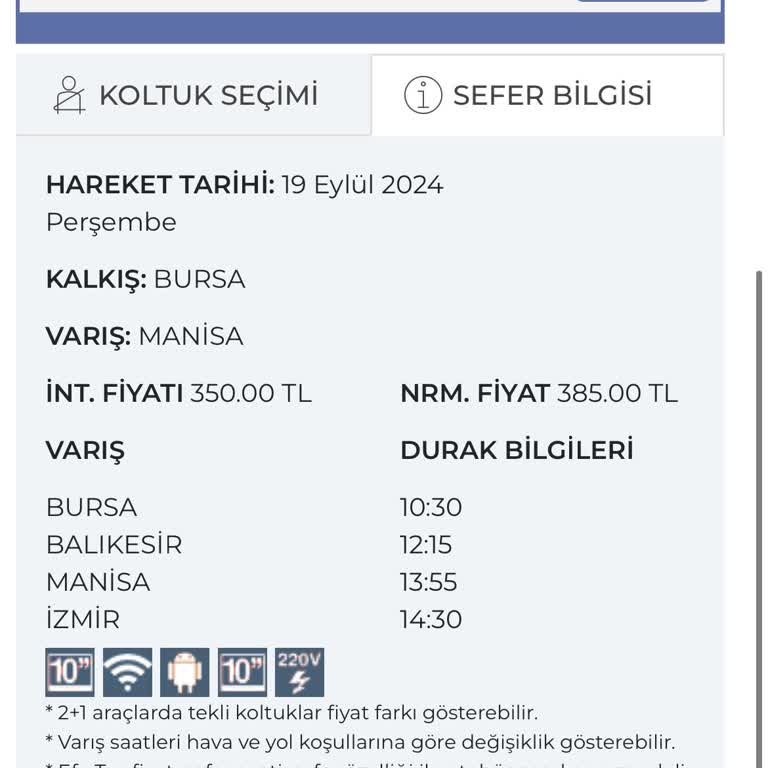 Efe Tur Mağdur Etti, 3saat 25 Dakika'lik Sefer 1,5 Saat Rötar Yaptı