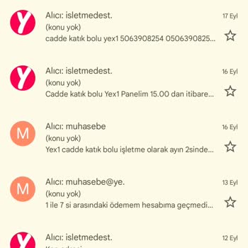 Yemek Sepeti Sorunları