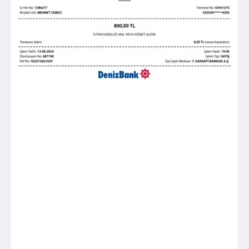 Denizbank Akaryakıt Kampanyası İndirim Sorunu