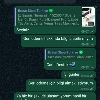 Braunshop.com.tr Braunshop Sıfır İlgi