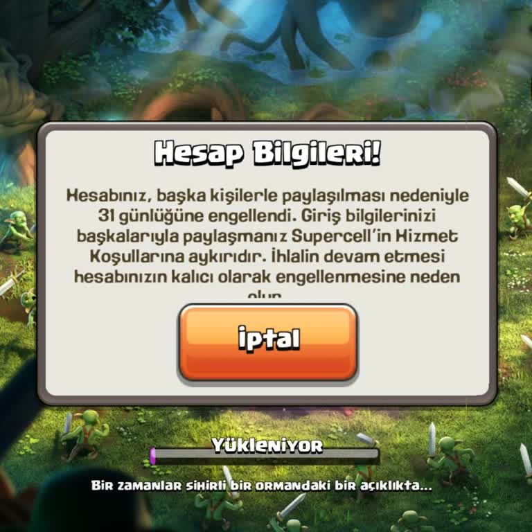 Supercell Id Saygıyla Arz Ederim