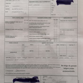 Samsung QLED TV'de Garanti Süresi Dolmadan Panel Arızası