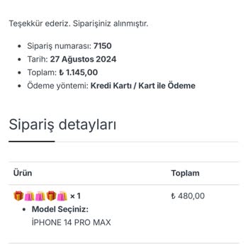 Apple Kılıf Dünyası Instagram'dan Sipariş Verdiğim Kılıflar Hala Ulaşmadı!