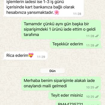 Love On Friday İade Ettiğim Ürünlerin Parasını Alamıyorum