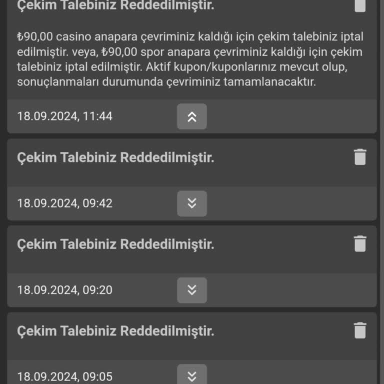 Extrabet Çekim Red Veriliyor