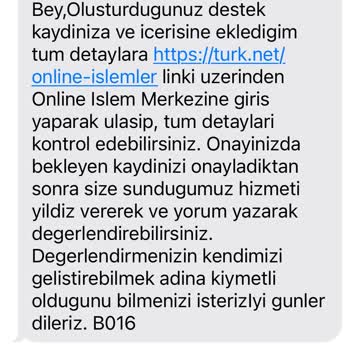 TurkNet VDSL Arızası Ve Fiber Başvurusu