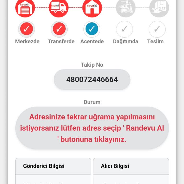 Kuryenet Banka Kartımı Teslim Etmiyor