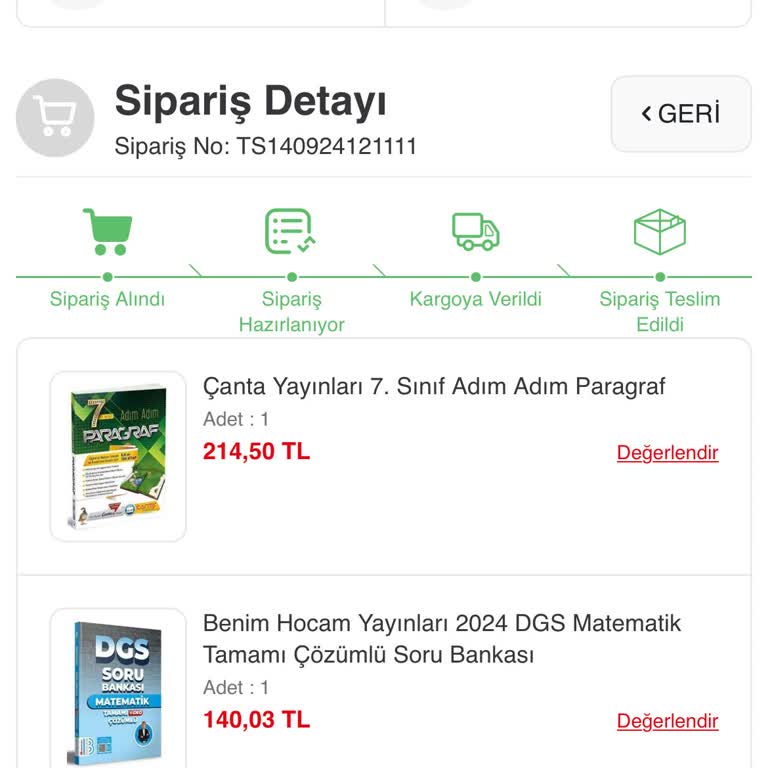 Bkmkitap Eksik Gönderilen Sipariş Ve Yetersiz Bilgilendirme!
