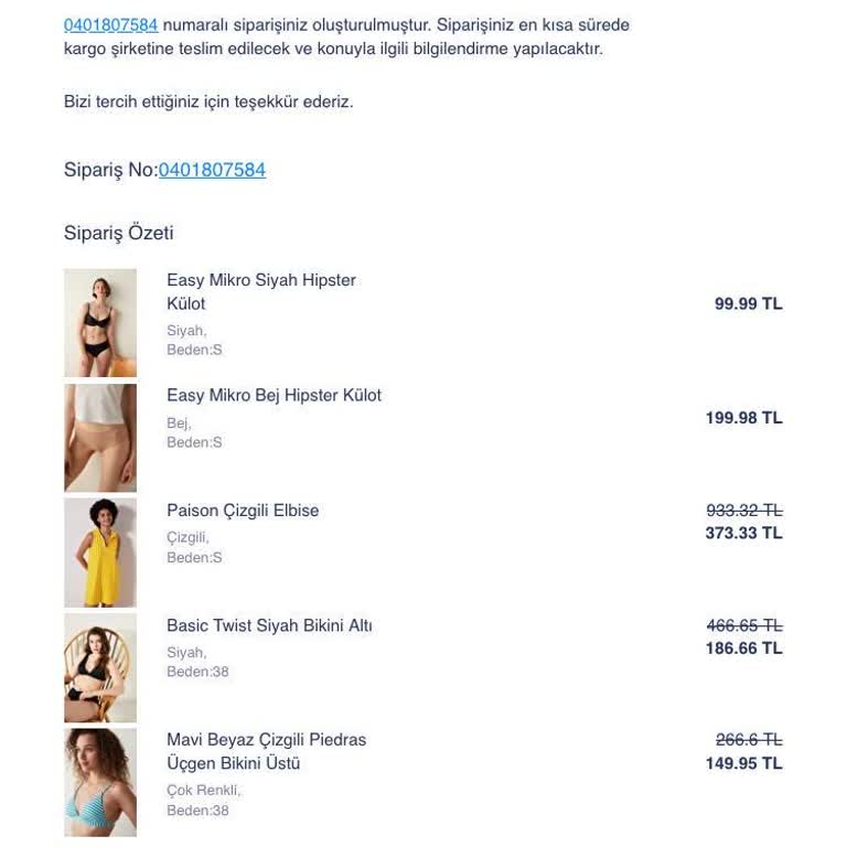 Penti İnternet Alışverişi Mağduriyeti