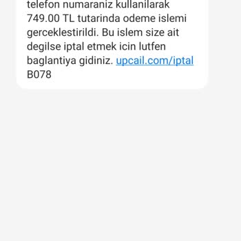 Upcail Bilinmeyen Harcama Ve Rahatsızlık