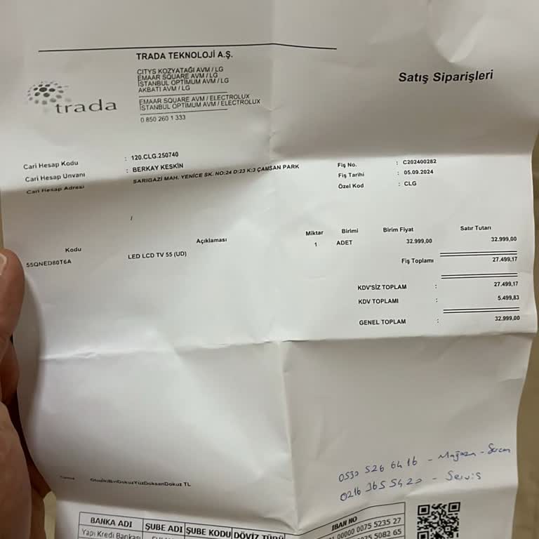 LG Düğün Öncesi Geciken Televizyon Teslimatı Mağduriyeti