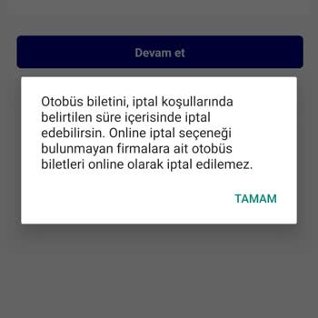 Turna.com Uygulamasıyla Yaşanan İptal Ve İade Sorunu
