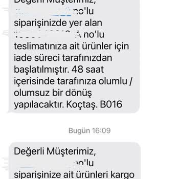 Koçtaş Oyuncu Koltuğu İade Sorunu