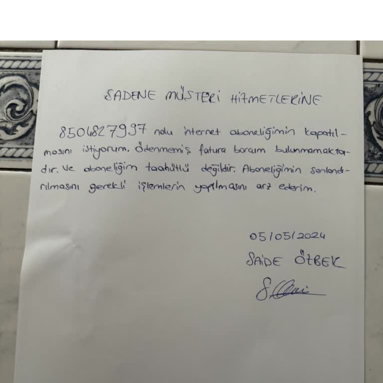 Sadenet, İptal Başvuruma Dönmüyor