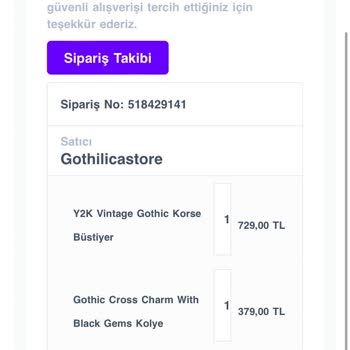 Shopier Gothilica Şikayet Ürünüm Nerede?