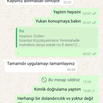 Mavi Paketleme Hizmetleri WhatsApp Üzerinden Yanıltıcı Yönlendirme Ve İletişim Sorunu