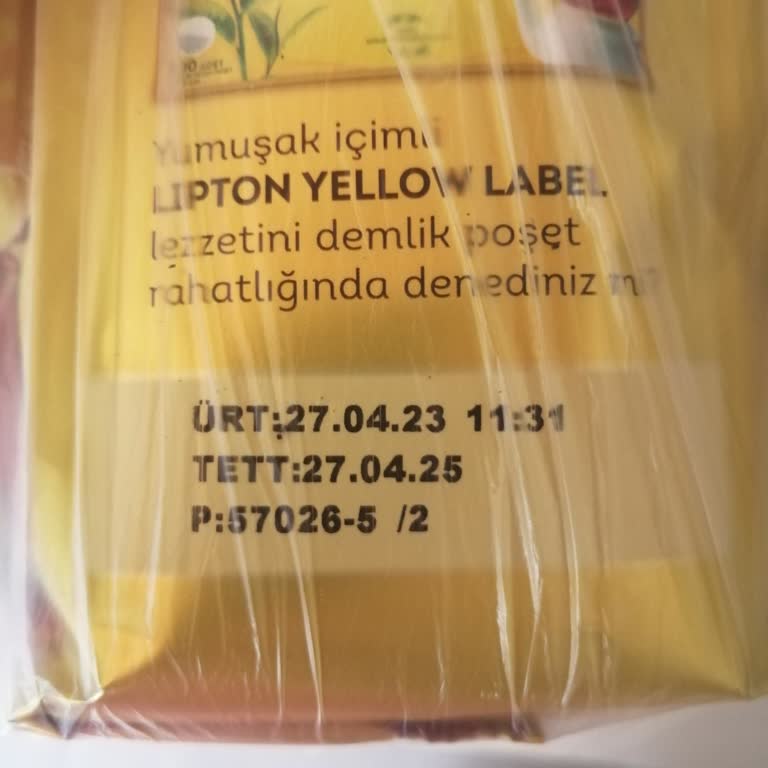 Lipton Yellow Label Çay