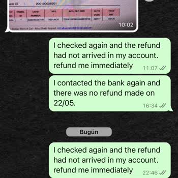 Dollar Car Rental in Abu Dhabi Airport Delayed Deposit Refund Despite Multiple Follow-ups