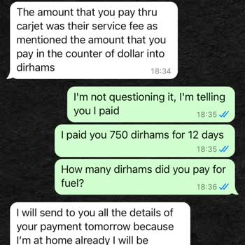 Dollar Car Rental in Abu Dhabi Airport Delayed Deposit Refund Despite Multiple Follow-ups