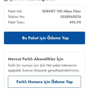 Şok Net İnternet İptal Problemi