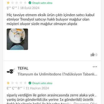 Trendyol Bhr Teknoloji Kusurlu Ürün Gönderdi