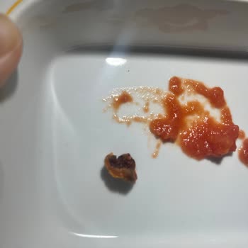 Tukaş Konserve Domates İçinde Siyah Madde Şoku