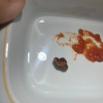 Tukaş Konserve Domates İçinde Siyah Madde Şoku