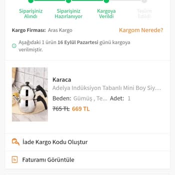 Trendyol Alışveriş Sitesinden Çaydanlık Yerine Blender