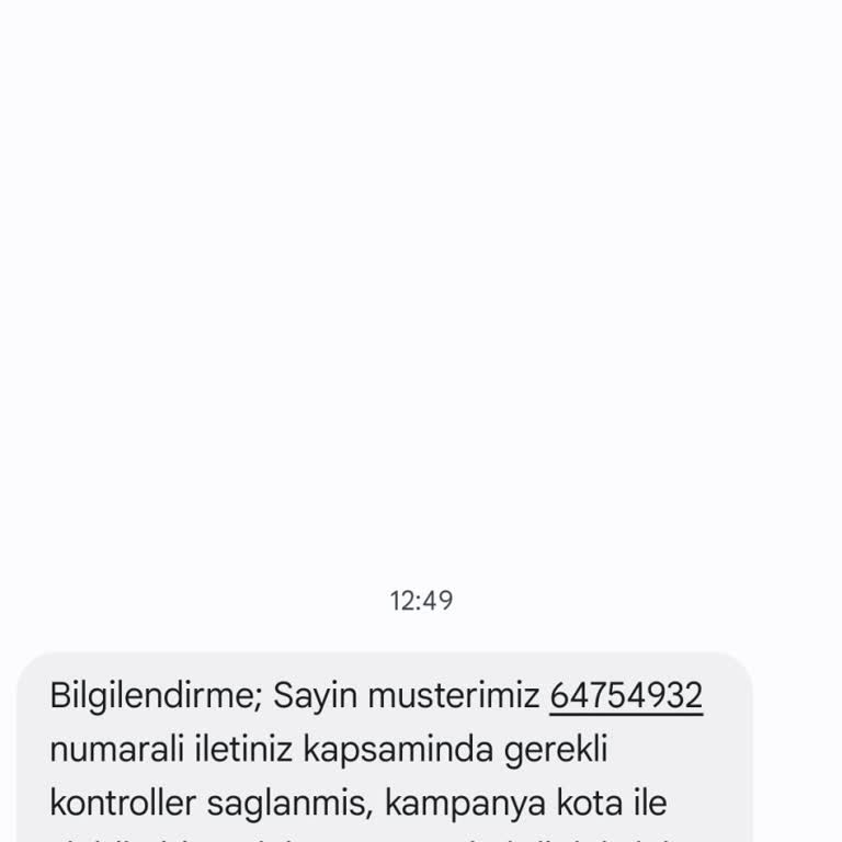 Migros Sanal Market Money Yatmamış.