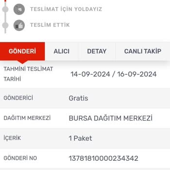 Kargomsende Kargomu Başka Şehre Götürdü Bana Ulaştırmıyor