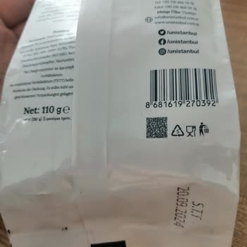 Unistanbul Gıda Üründe Kötü Koku Ve Tat Sorunu