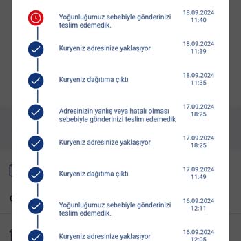 Aras Kargo Ürün Teslimat Yapmıyor