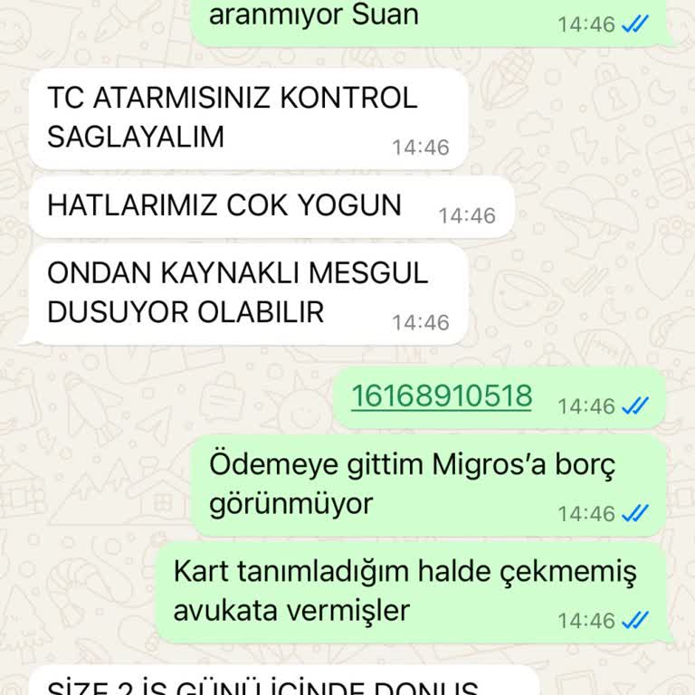MoneyPay Kartımı Tanımlamama Rağmen Avukata Vermiş