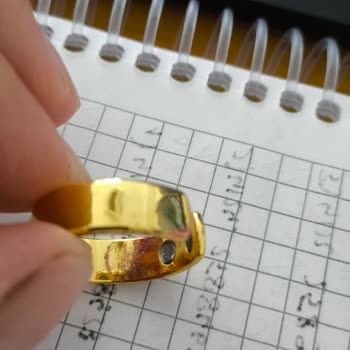 Aurumtr.co brillante Yüzük Kaplamasında Kusur Mevcut