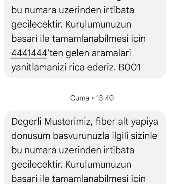 Türk Telekom Randevu Verip Sizi Eve Bağlayan, Gelmeyen Ekipler.