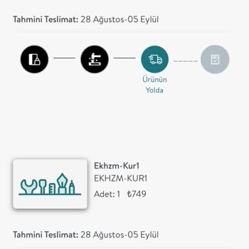 Parası Ödenen Vivense Markalı Ürünüm Teslim Edilmedi