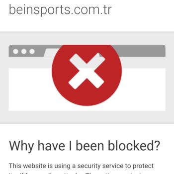 Bein Sport Engel Durumu