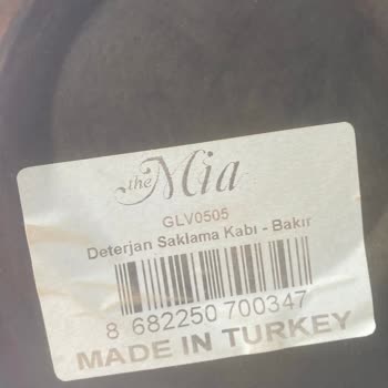 The Mia Mia Marka Deterjan Kutusu