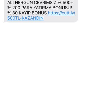 0850 706 05 06 Sürekli Gelen Bonus Mesajları Ve Numara Engelleme Sorunu