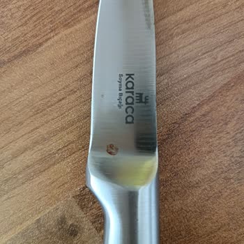 Karaca Züccaciye Karaca Bıçak Setim İlk Kullanımda Paslandı